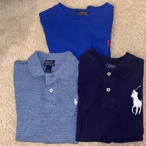 (3) Polo Ralph Lauren Shirts